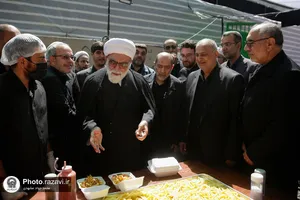 بازدید تولیت آستان قدس رضوی از مواکب دهه آخر صفر