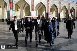 دیدار سفیر جمهوری عراق در جمهوری اسلامی ایران با تولیت آستان قدس رضوی
