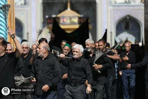 عزاداری روز شهادت حضرت رسول و امام حسن مجتبی علیهم&zwnj;السلام در حرم مطهر رضوی -2