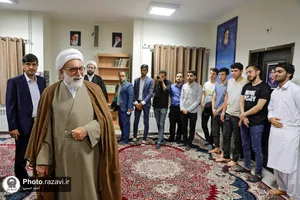 حضور تولیت آستان قدس رضوی در جمع دانشجویان دانشگاه فرهنگیان مشهد