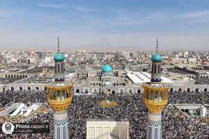 مراسم تحویل سال 1404 در حرم مطهر رضوی-1