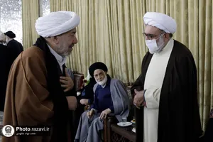 مراسم جشن میلاد امیرالمومنین در تالار ولایت حرم مطهر رضوی