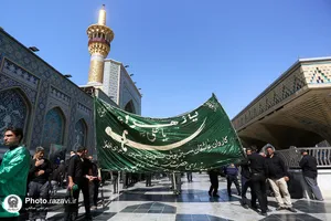 عزاداری روز شهادت امام رضا علیه&zwnj;السلام در حرم مطهر رضوی-2