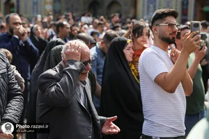 مراسم تحویل سال 1404 در حرم مطهر رضوی-2