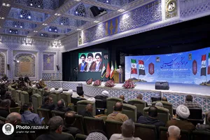 مراسم تکریم مواکب حسینی