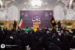 تشرف کاروان 3هزار نفری نیشابور به حرم مطهر رضوی