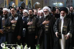 مراسم شام غریبان حضرت رضا(علیه&zwnj;السلام) در حرم مطهر رضوی