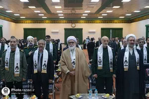 دیدار تولیت آستان قدس رضوی با فرماندهان، پاسداران و بسیجیان سپاه امام رضا(ع)