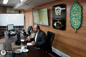 پاسخگویی تلفنی مدیر امور زائرین بنیاد کرامت رضوی به مخاطبان سامانه ۱۳۸