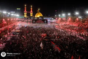 عزاداری شب اربعین حسینی در کربلای معلی-۲