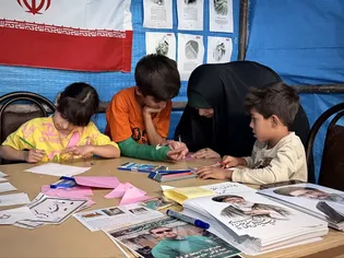 در پناه مهر رضا (ع)؛ روایت خدمت در موکب رضوی ملایر/ گزارش ویدئویی