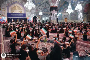 ویژه برنامه فرشتگان مقاومت در حرم مطهر رضوی-2