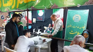 موکب امام رضا (ع) اراک میزبان خدمات تخصصی در دهه کرامت