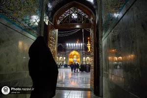 حال و هوای حرم مطهر رضوی در شب شهادت امام هادی علیه&zwnj;السلام