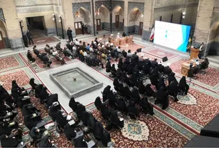 تلفیق علم و معنویت در حرم عالم آل محمد (ع)