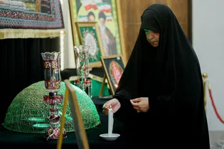 مراسم عزاداری وفات حضرت رقیه (س) در ساختمان ثامن