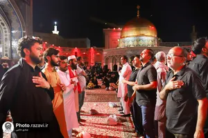 عزاداری شیعیان پاکستان و هند در حسینیه حرم