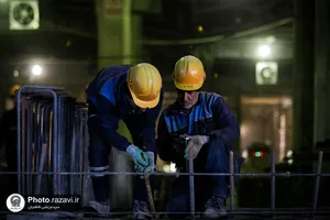 بازدید جمعی از مدیران بنیاد کرامت رضوی از پروژه&zwnj;های عمرانی حرم مطهر