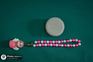 نماز جماعت دختران تازه مکلف خانواده&zwnj;های فراجا در حرم مطهر رضوی