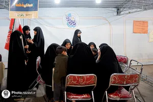 موکب جوانان رضوی در میدان دکتر شریعتی

