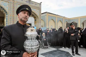 عزاداری هیئت عالم آل محمد در روز وفات حضرت معصومه سلام&zwnj;الله&zwnj;علیها