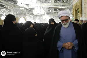 آیین اعطای احکام تبلیغی خواهران مبلغ حوزه علمیه خراسان