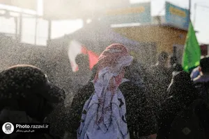 تجلیل از مواکب اربعین حسینی توسط خدام حرم مطهر رضوی