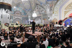 ویژه برنامه احلی من العسل در حرم مطهر رضوی