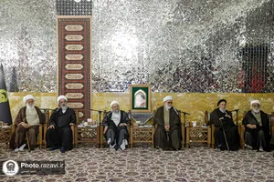 دیدار اساتید مدرسه &laquo;دارالعلم&raquo; با تولیت آستان قدس رضوی