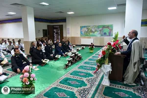 توزیع افطاری حرم مطهر رضوی به کارکنان پلیس راهور مشهد