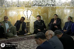 دیدار مداحان، شاعران و هیئات مذهبی با تولیت آستان قدس رضوی