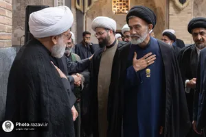 عزاداری ایام پایانی ماه صفر در حرم مطهر رضوی-1