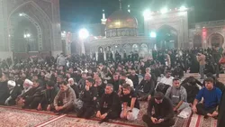 اجتماع عزاداران هرمزگانی در صحن قدس رضوی