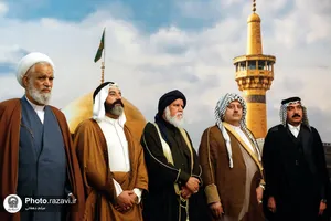 استقبال از شیوخ عشایر عراق در فرودگاه شهید هاشمی&zwnj;نژاد مشهد - 1