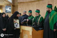تکریم شهدای جنگ رمضان با حضور هیئت اعزامی عتبه حسینی