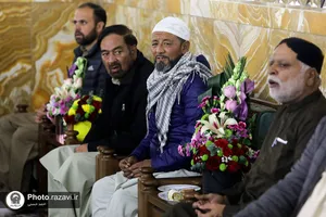 جشن عید مبعث در حرم مطهر رضوی