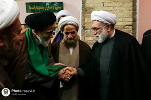 عزاداری روز شهادت امام کاظم علیه&zwnj;السلام در حرم مطهر رضوی