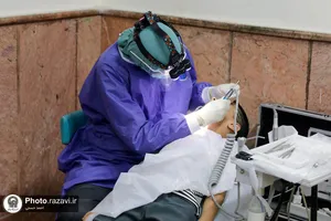 اردوی جهادی نذر شفا در منطقه گلشهر مشهد