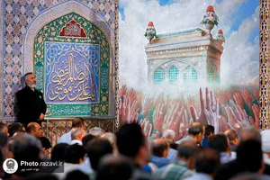 حال و هوای حرم مطهر رضوی در شب میلاد امام حسن عسکری علیه&zwnj;السلام