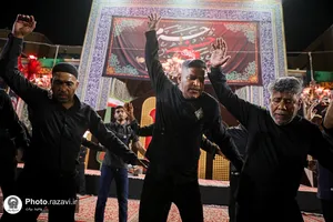 عزاداری سنتی دهه آخر صفر در &laquo;حسینیه حرم&raquo;-1
