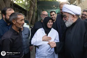 بازدید تولیت آستان قدس رضوی از موکب بنیاد کرامت
