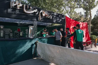 خدمت رسانی مواکب مؤسسه جوانان آستان رضوی