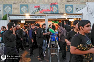 مواکب خدمت رسان به زائران بارگاه منور رضوی-2