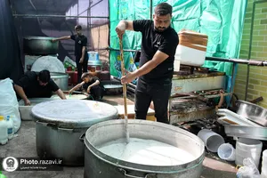مواکب خدمت رسان به زائران بارگاه منور رضوی-2