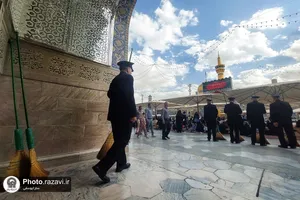 صحن انقلاب اسلامی حرم مطهر رضوی