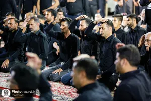 عزاداری هیأت&zwnj;های مذهبی استان خراسان جنوبی در حسینیه حرم