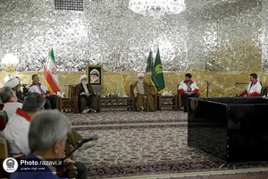 دیدار مدیران جمعیت هلال احمر کشور با تولیت آستان قدس رضوی
