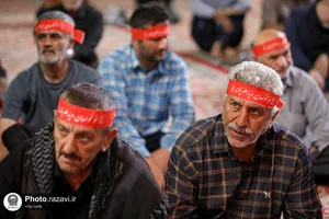 عزاداری سنتی دهه آخر صفر در &laquo;حسینیه حرم&raquo;-1