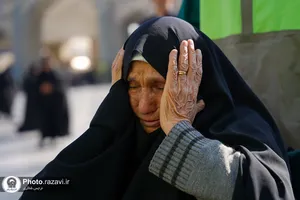 تشرف گروهی زائرین توان&zwnj;یاب به حرم مطهر رضوی