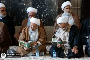 بزرگداشت آیت الله محفوظی در حرم مطهر رضوی